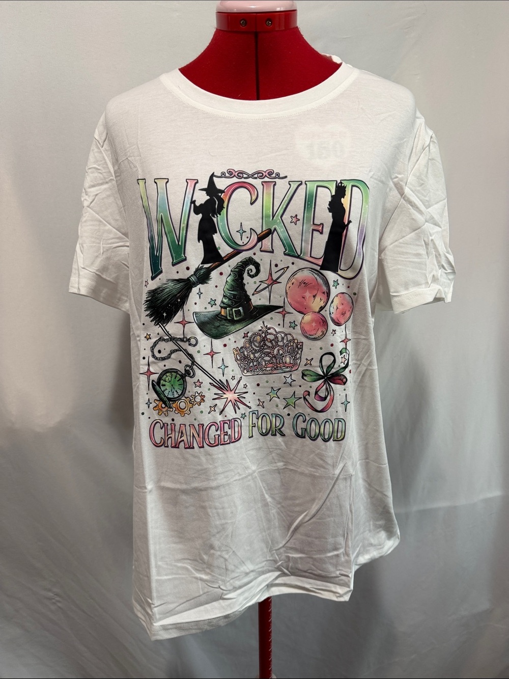 Wicked 'Changed For Good' Short Sleeve Tee - White